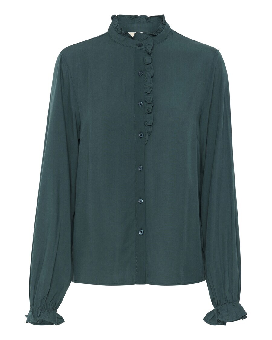 

Рубашка Cream Blouse Venea, темно-зеленый