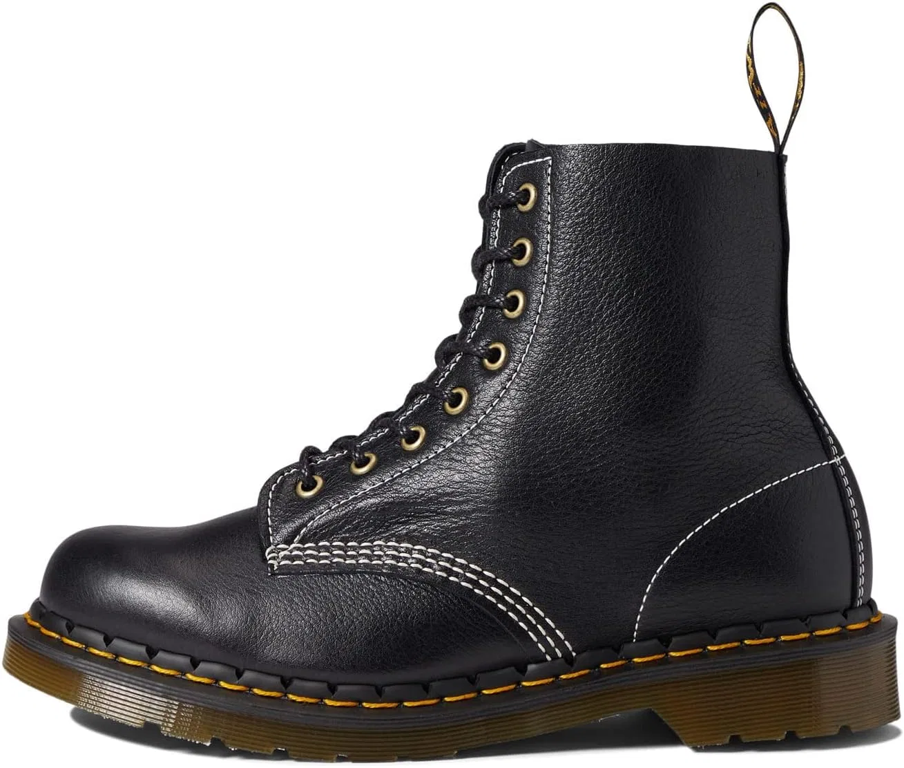 Ботинки Dr. Martens 1460 Pascal Kudu Classic, произведено в Англии, артикул 27361001, черные — фото 4