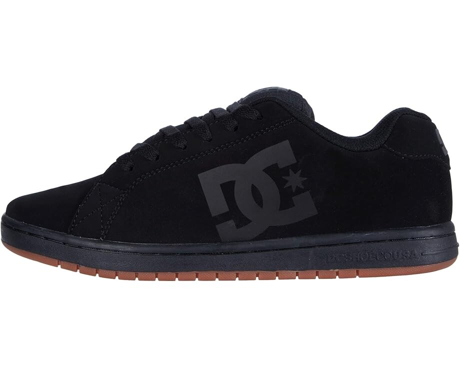Кроссовки DC Gaveler Casual Low Top Skate Shoes Sneakers, цвет Black/Gum — фото 4