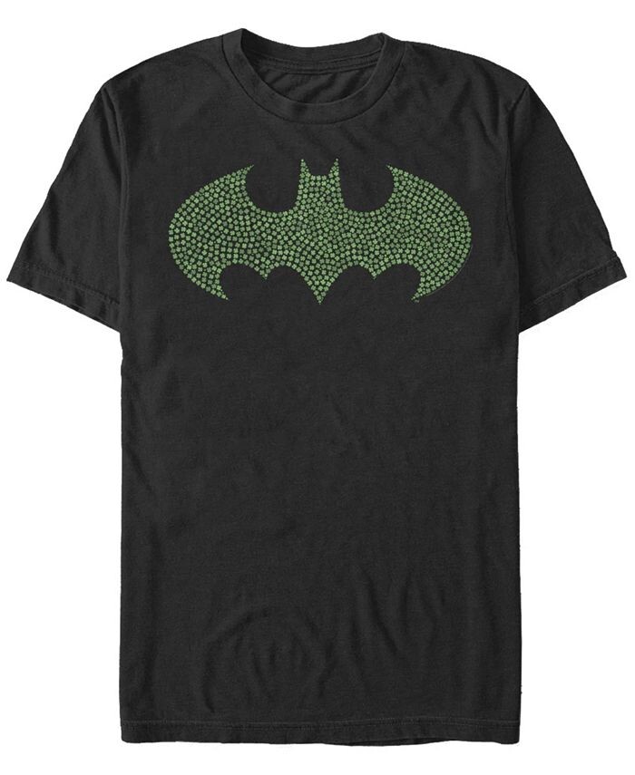 

Мужская футболка с коротким рукавом и логотипом Batman Clover Fifth Sun, черный