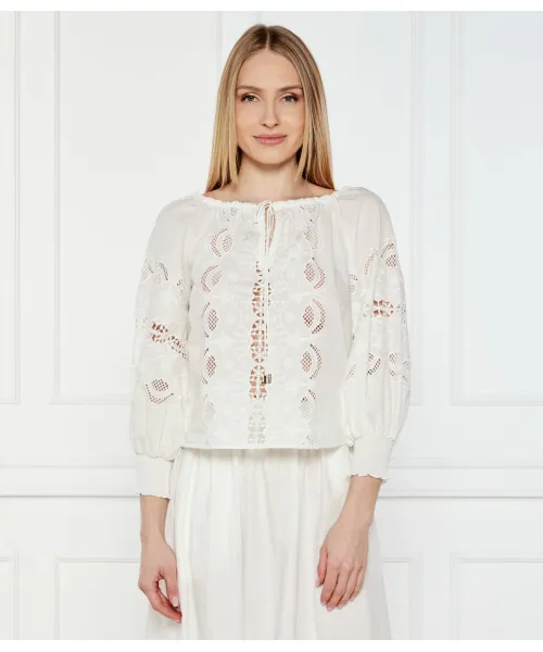 

Блуза Regular fit Liu Jo, бежевый