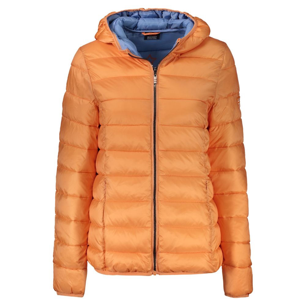 

Оранжевая женская куртка из полиамида Geographical Norway
