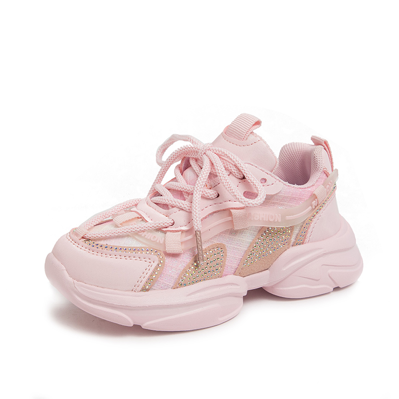 

Низкие повседневные кроссовки для детей FIRS Kids, розовый