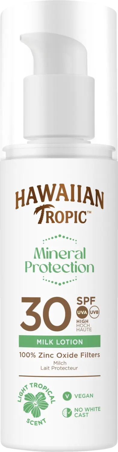 

Солнцезащитный крем Hawaiian Tropic Mineral Protective Sunmilk Lotion LSF 30