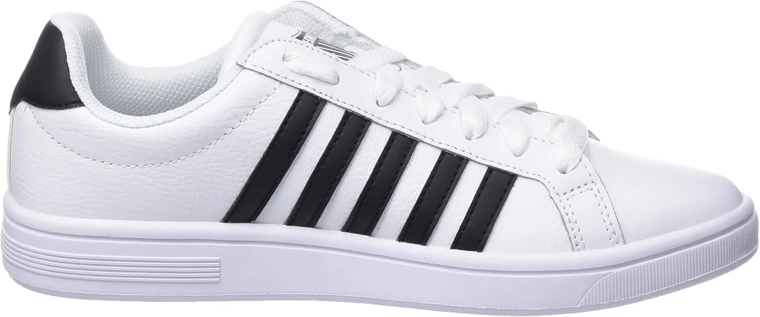 Кроссовки для тай-брейка K-Swiss для мужских кортов, White / Black — фото 4