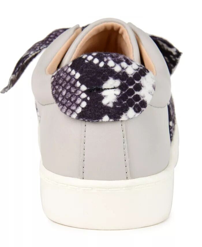 Женские кроссовки Abrina с бантом Slip On Journee Collection, серый — фото 3