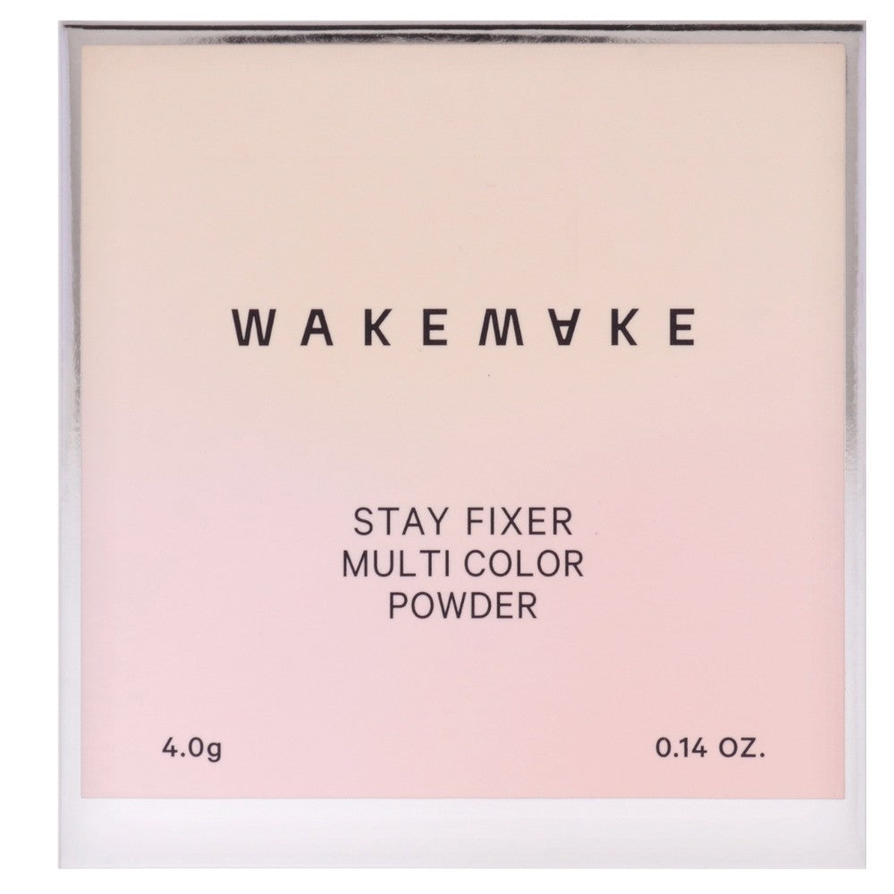 Пудра Stay Fixer Multi Color Powder - 03 Satin Pink от Wakemake для женщин - 0,14 унции — фото 2