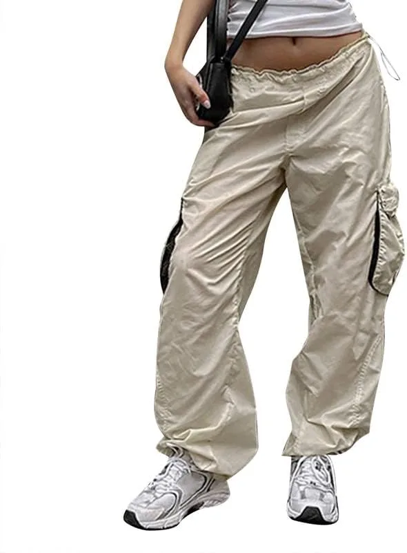 

Женские винтажные карго штаны с низкой посадкой Argeousgor