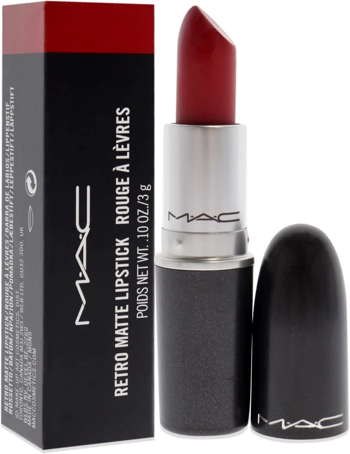 Помада матовая Ruby Woo M·A·C 3 г — фото 3