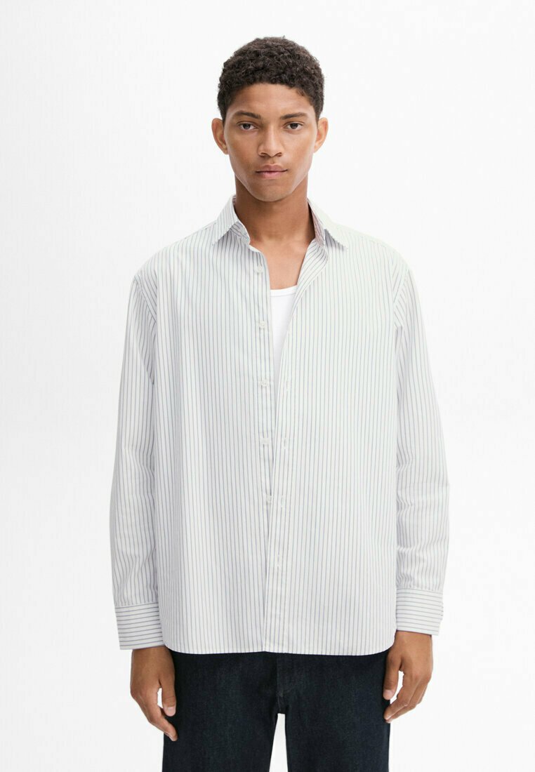 

Рубашка STRIPED Massimo Dutti, серый