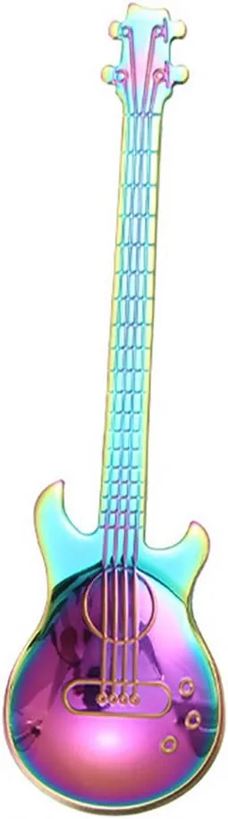 Ложка для кофе и чая Edelstahl Gitarrenform, 7 цветов