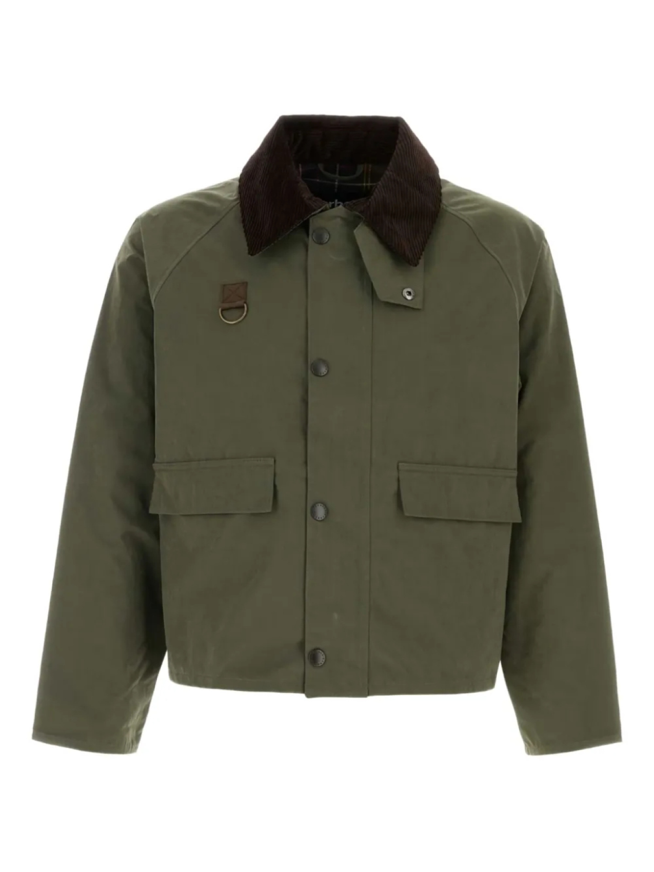 

Куртка на кнопках Barbour, зеленый