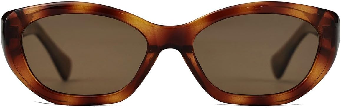 

Willochra Роскошные солнцезащитные очки «кошачий глаз» в стиле панк Y2K для женщин, модные узкие черные солнцезащитные очки в винтажном стиле с защитой от УФ-излучения UV400, C4