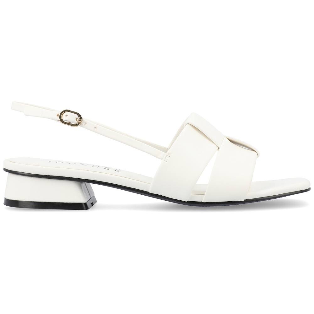 Женские босоножки Journee Collection Tabatha Tru Comfort из пеноматериала на низком закрытом блочном каблуке, цвет Sage — фото 2