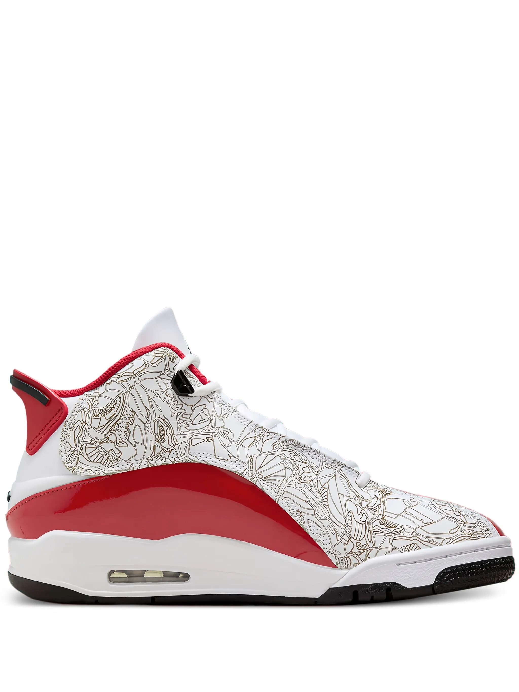 

Кроссовки Air Jordan Dub Zero Cherry, белый
