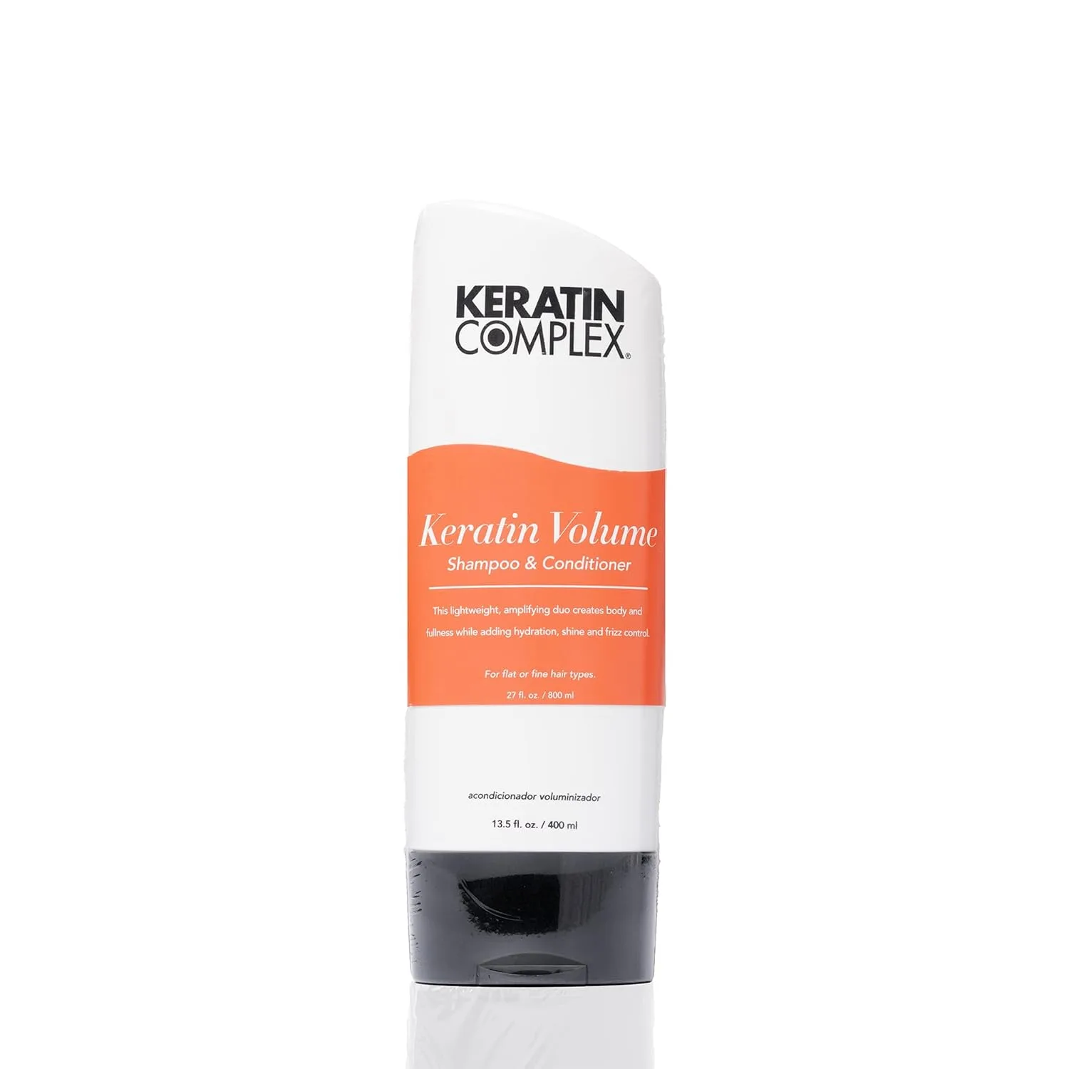 Шампунь и кондиционер Keratin Complex для придания объема (дуэт) - по 383 мл каждый. — фото 2