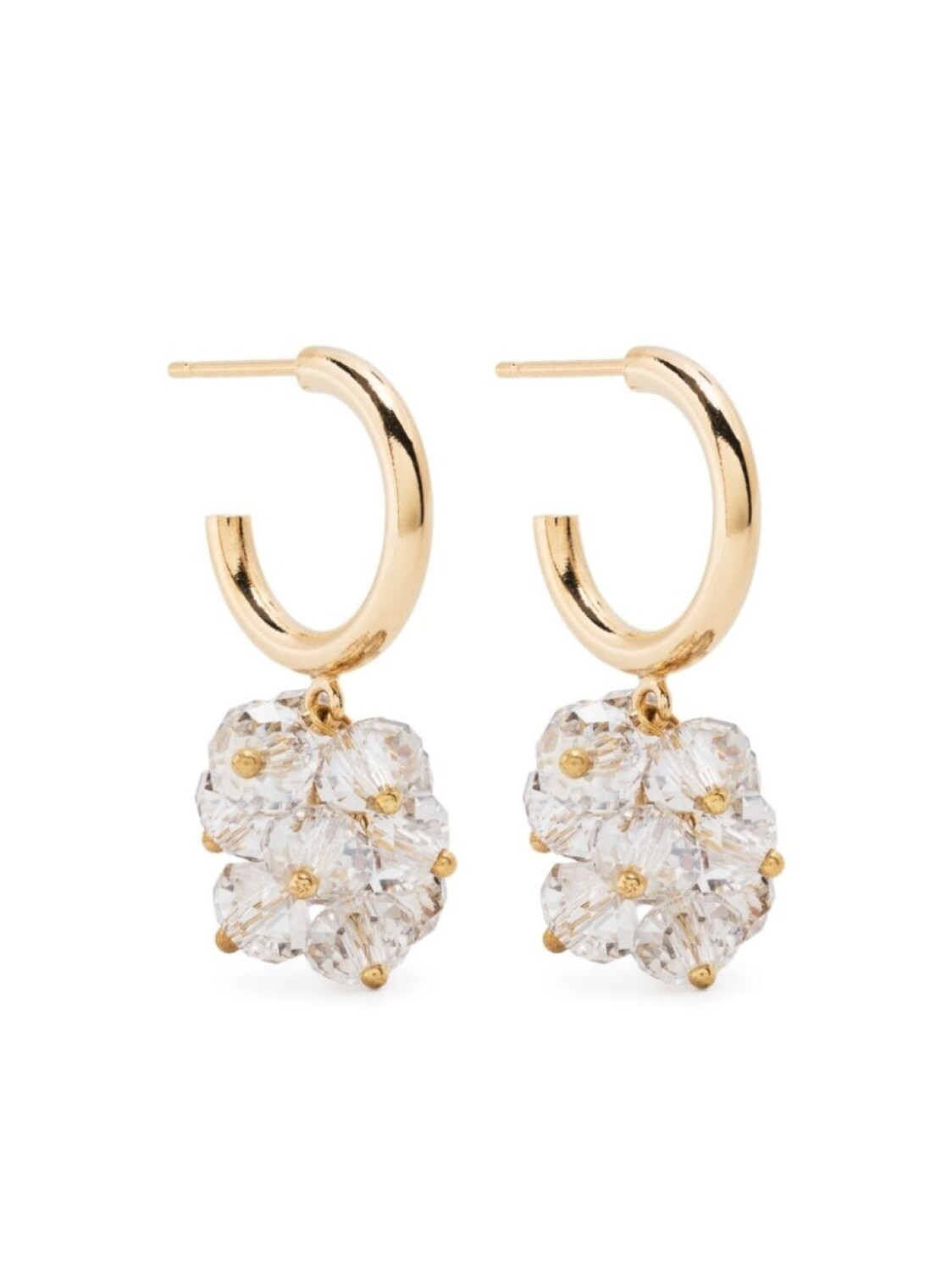 

Серьги Polly с кристаллами ISABEL MARANT, золотой