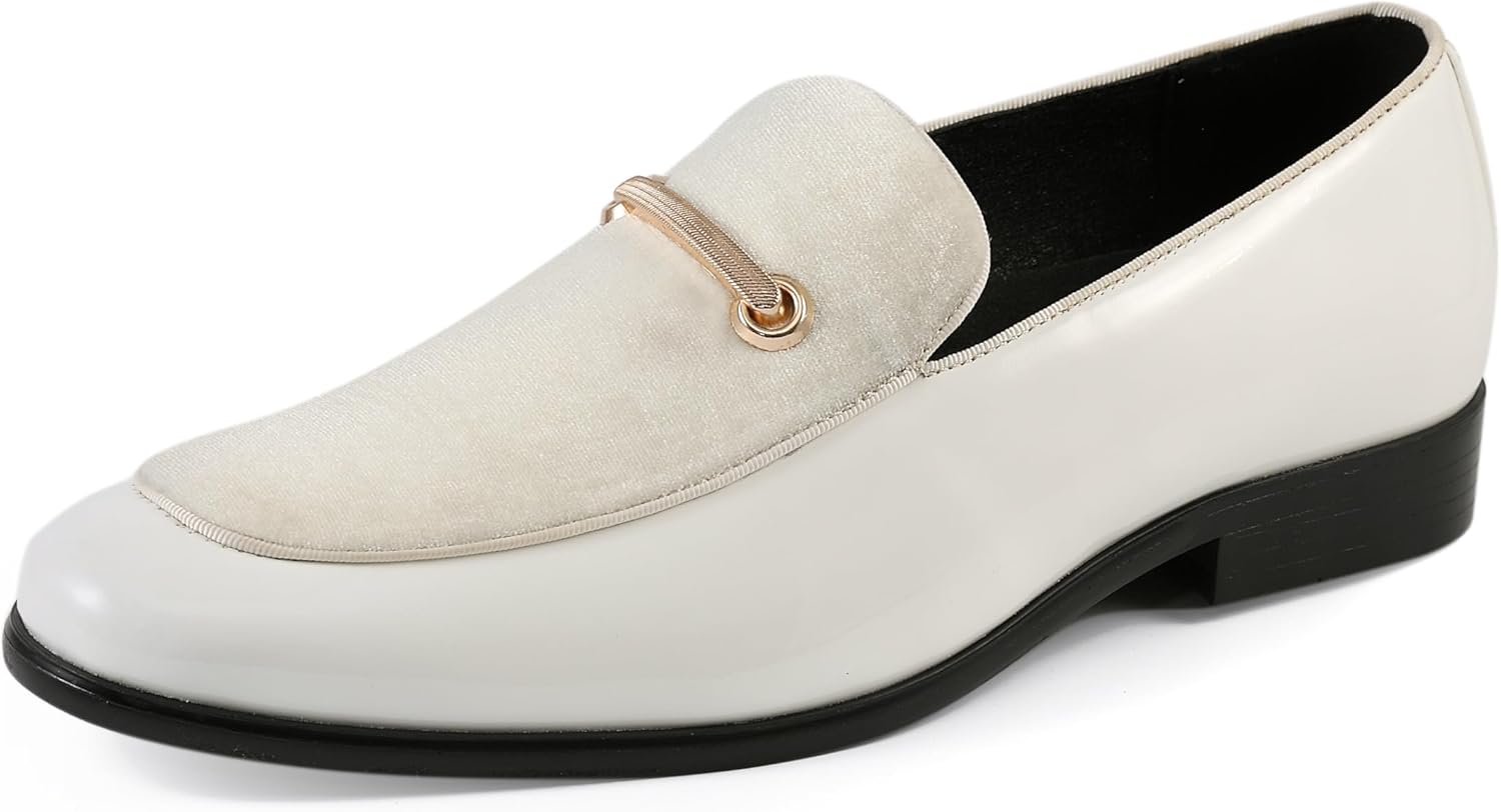 

Мужские слипоны Amali Fay из бархата с золотой цепочкой, бархатные лоферы для мужчин, оригинальные туфли для смокинга и смокинговые туфли