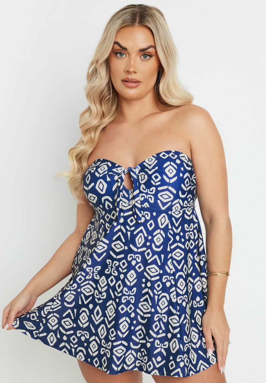 

Купальник Yours Clothing ABSTRACT , Blue