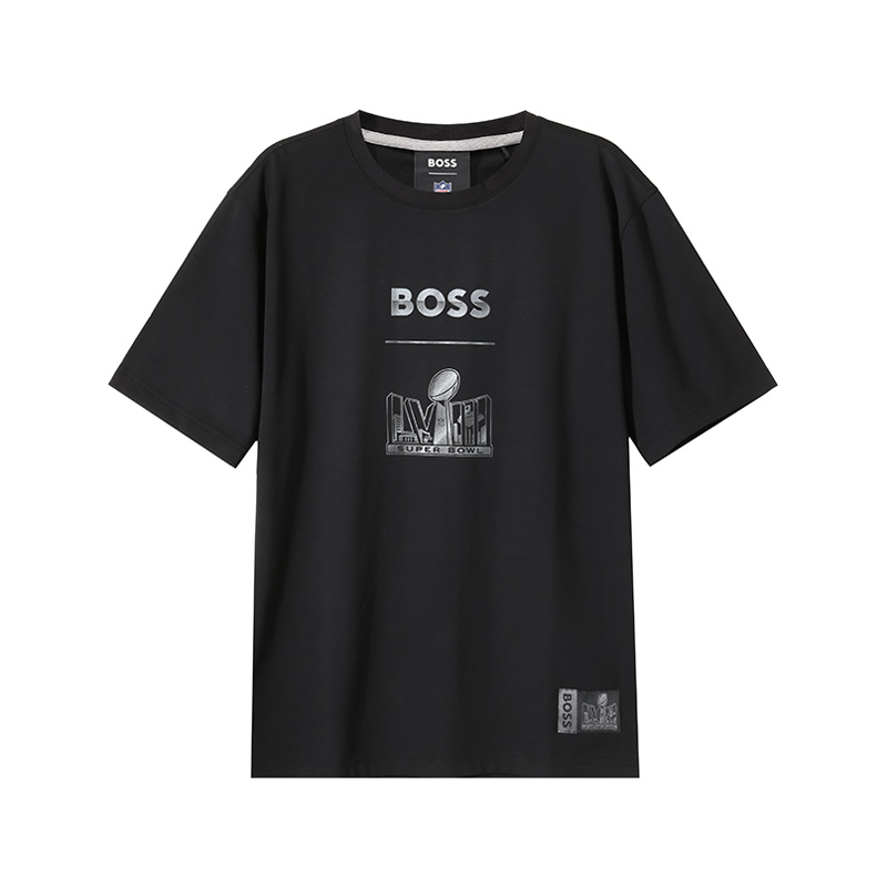 

Футболка X NFL SS24 мужская черная HUGO BOSS