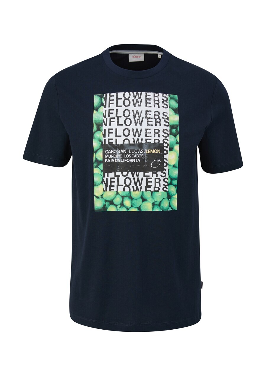 

Классическая футболка s.Oliver Shirt, морской синий