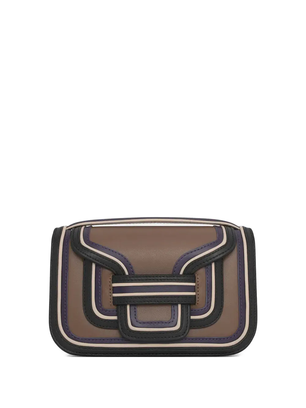 

Клатч из кожи Pierre Hardy, коричневый