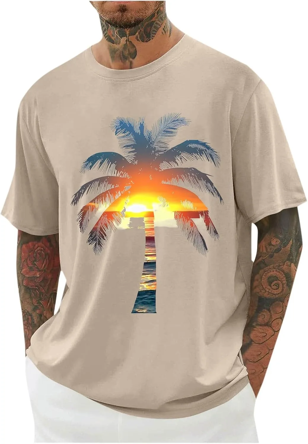 

Футболка с принтом для мужчин S -