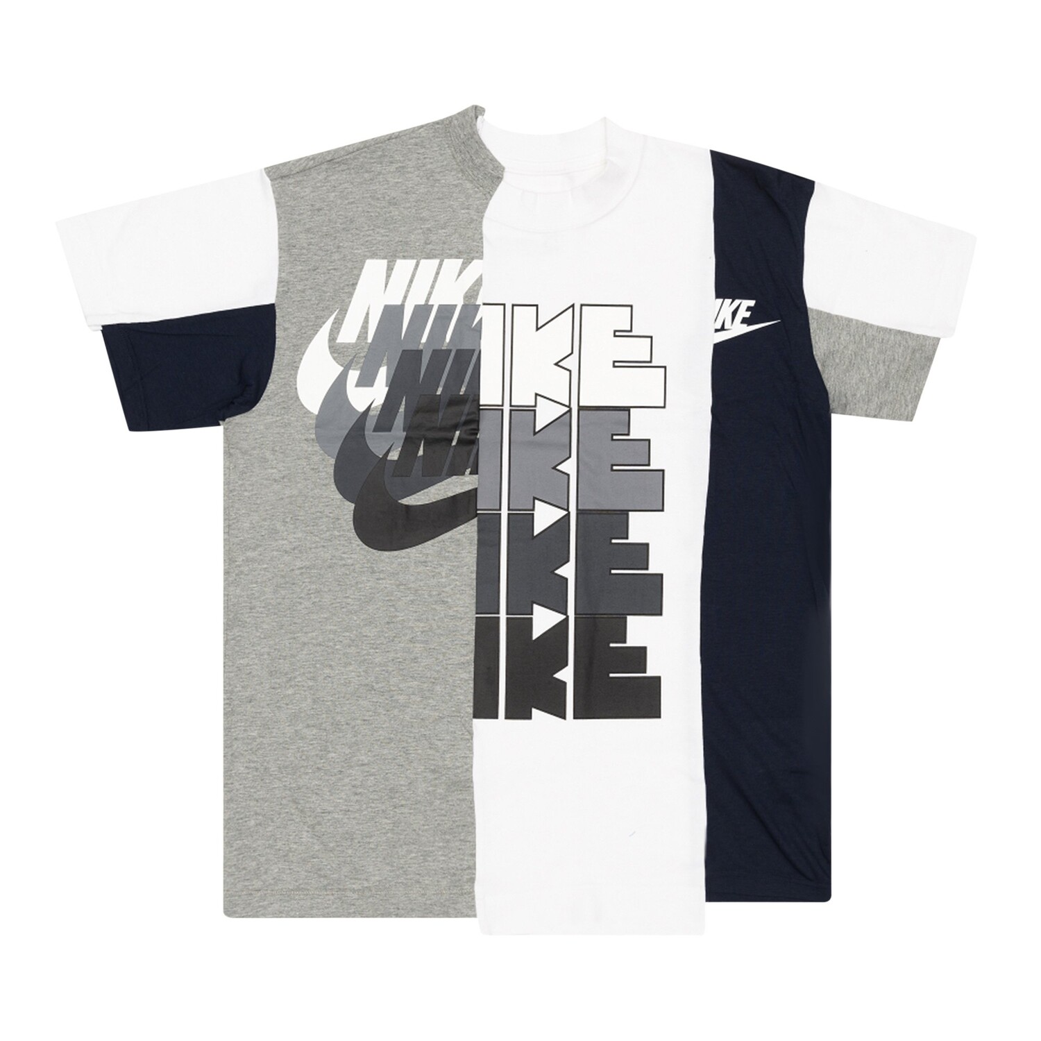 

Гибридная футболка Nike x Sacai Canyon Gold/Obsidian