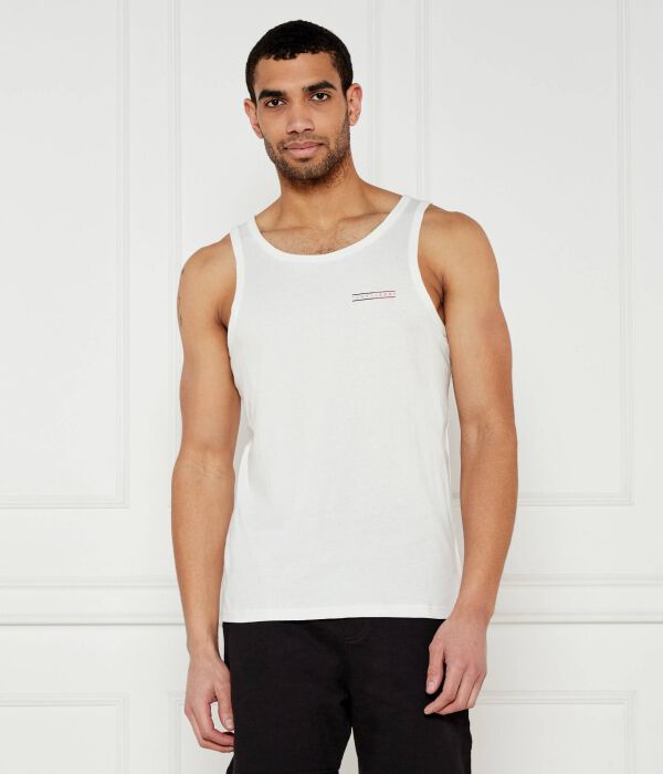 

Майка Slim fit Tommy Jeans, экрю