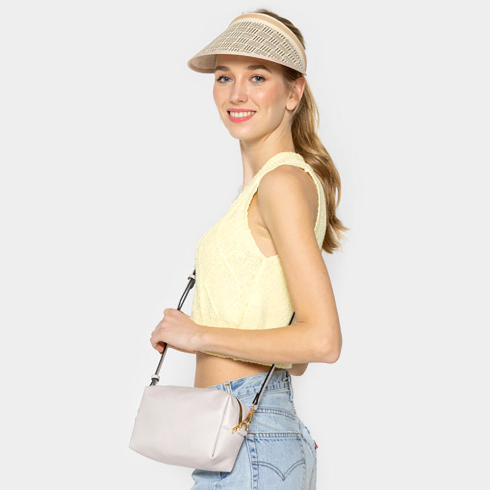 

Компактная сумка-кроссбоди FASHNZFAB, бежевый