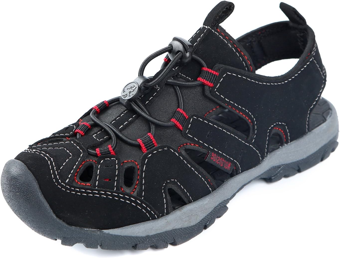 

Сандалии Northside Kid's Burke II, черный/красный