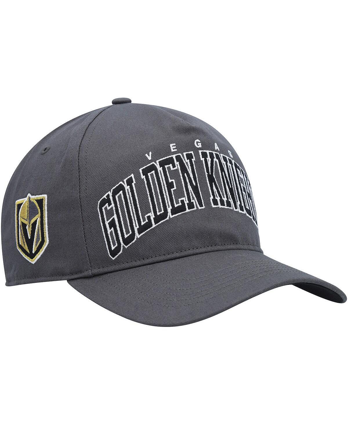 

Мужская темно-серая кепка Vegas Golden Knights Block Arch Hitch Snapback '47 Brand