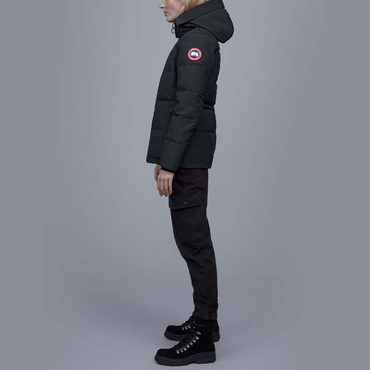 Куртка пуховая Chelsea Series женская тёмно-синяя Canada Goose — фото 4