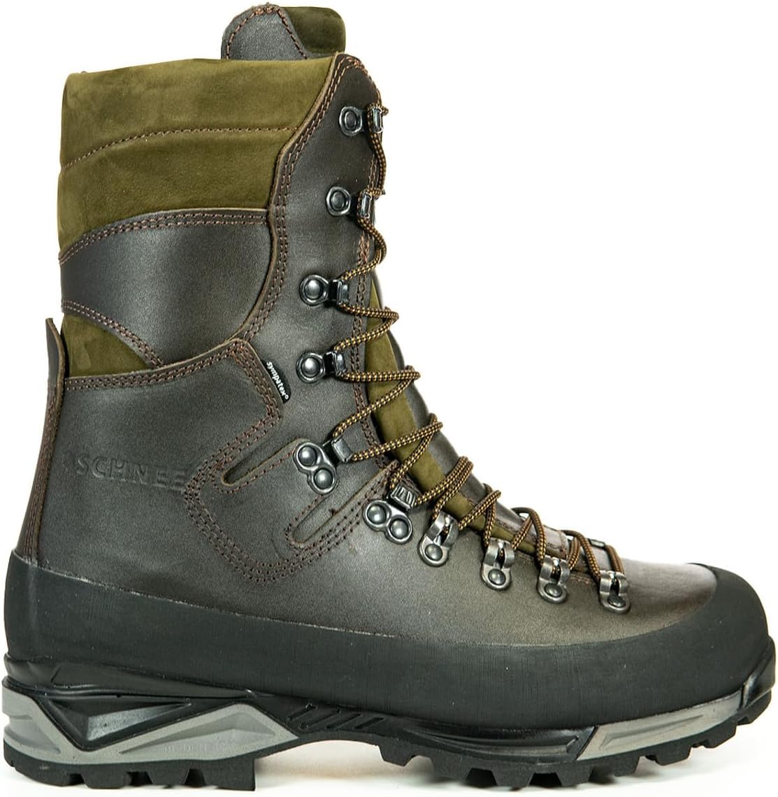 

Мужские охотничьи ботинки SCHNEE'S Granite, 600 г утеплителя, водонепроницаемые, с кожаным верхом 10, черный