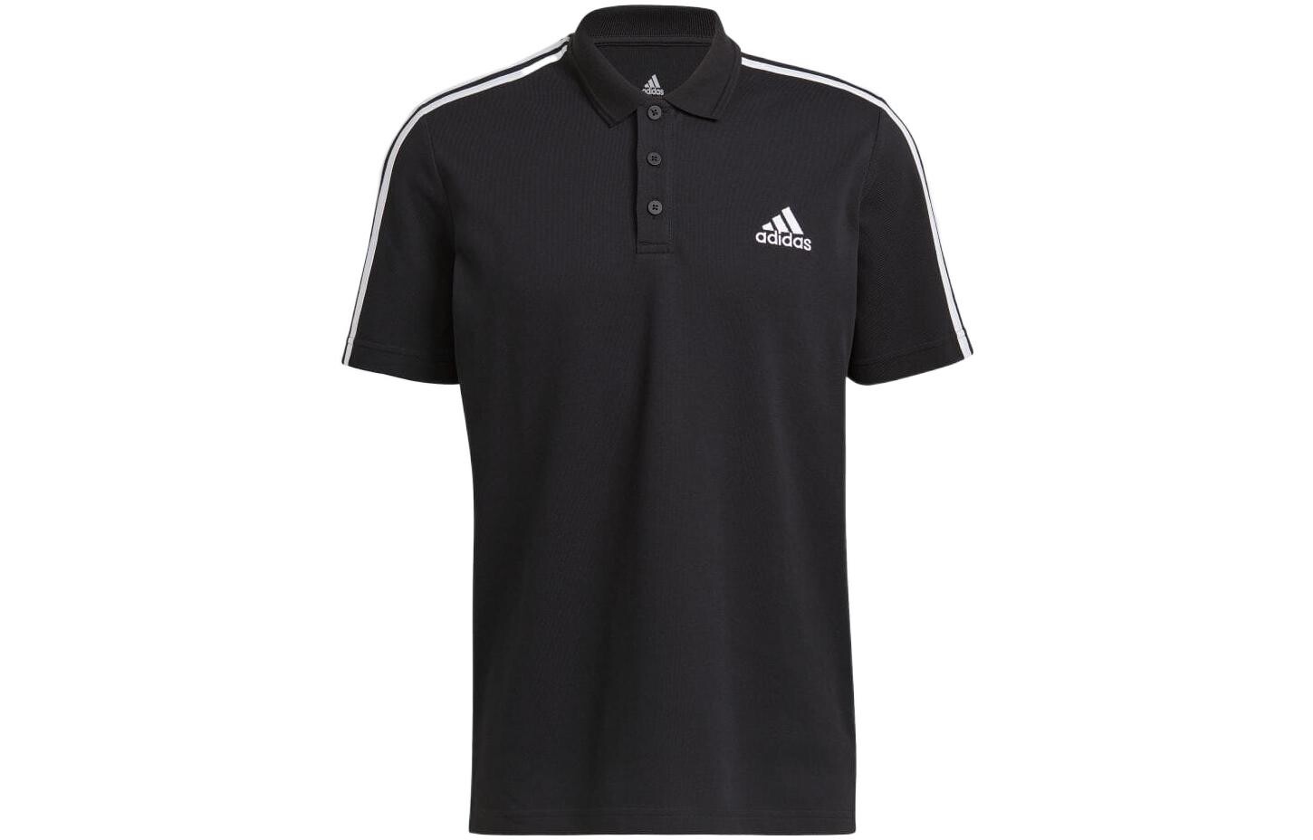 

Рубашка поло мужская черная Adidas, черный