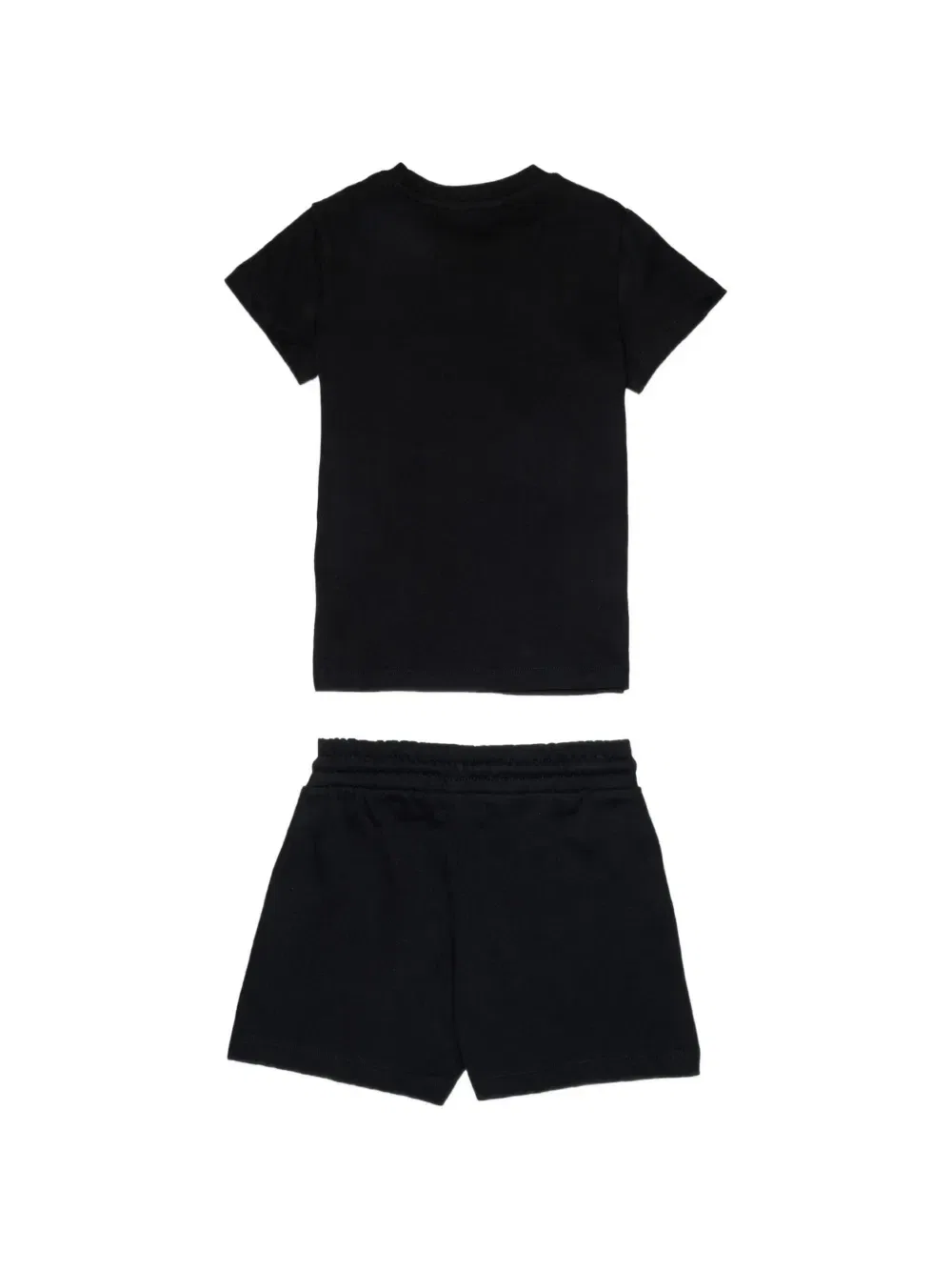 Комплект из футболки и шорт с логотипом Diesel Kids, черный — фото 2
