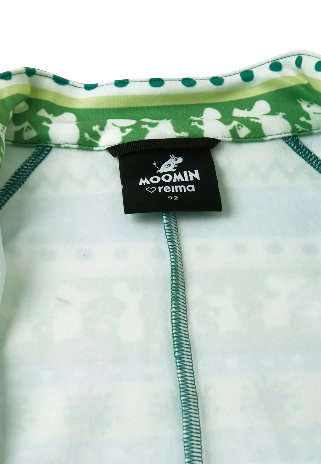 Флисовый комбинезон Moomin Tarhaan, Reima, greenery — фото 4