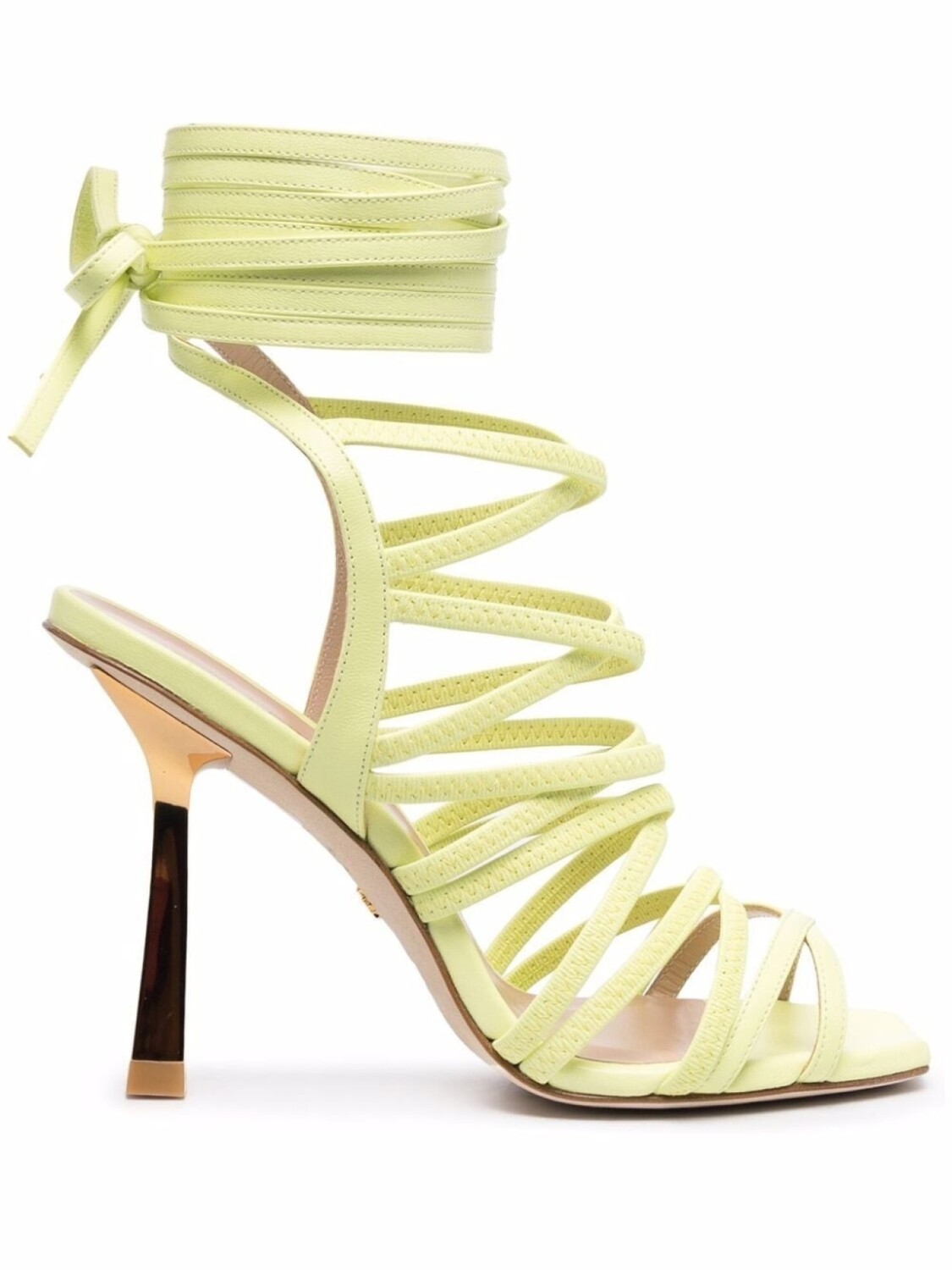 Stuart Weitzman босоножки Jaxie, желтый