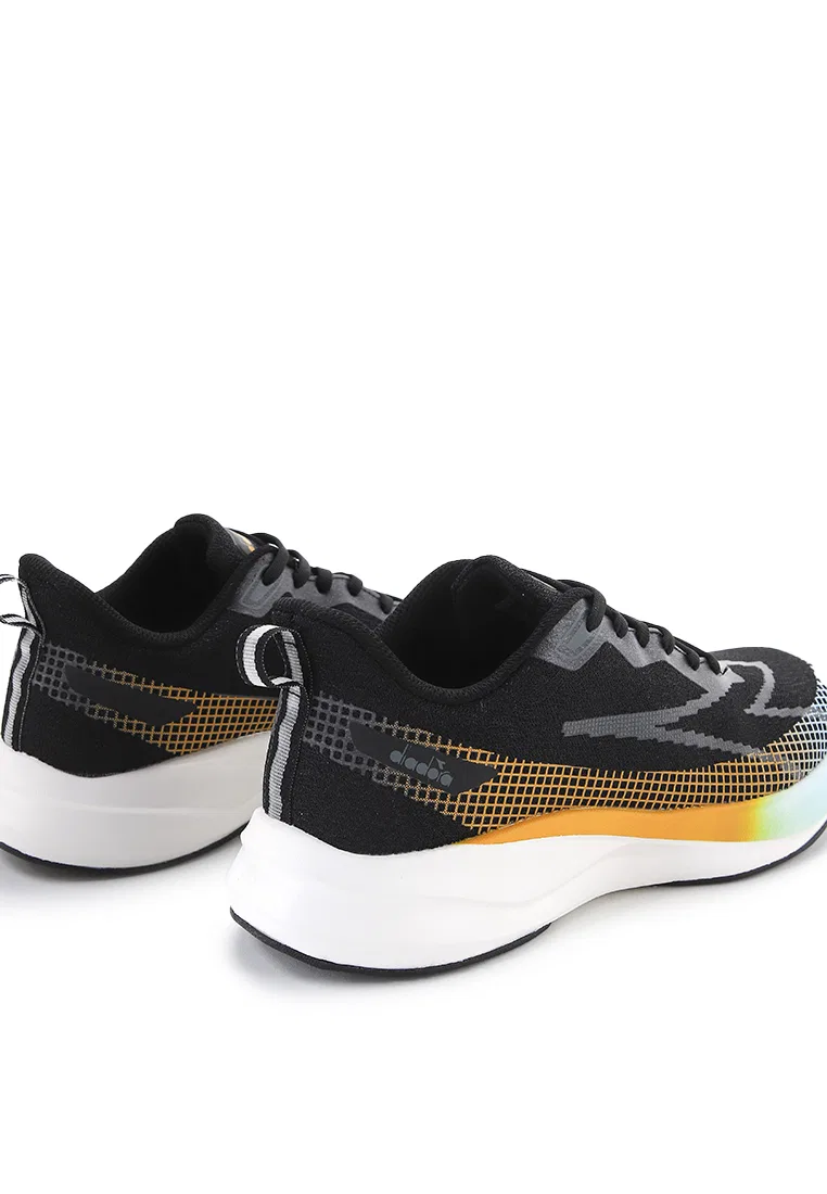 Кроссовки мужские спортивные, Purlo Diadora, черный/желтый — фото 3
