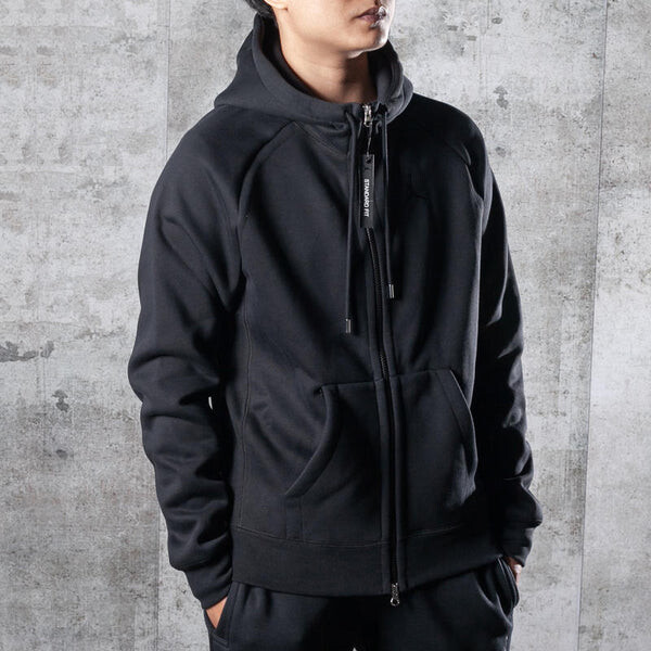 Куртка Air Jordan Sports hooded Fleece Lined Jacket Black, черный — фото 2