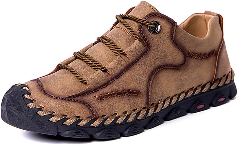 

Мужские винтажные кожаные кроссовки BIFINI, ручная работа, с шнуровкой, повседневные, на плоской подошве, для улицы, хаки