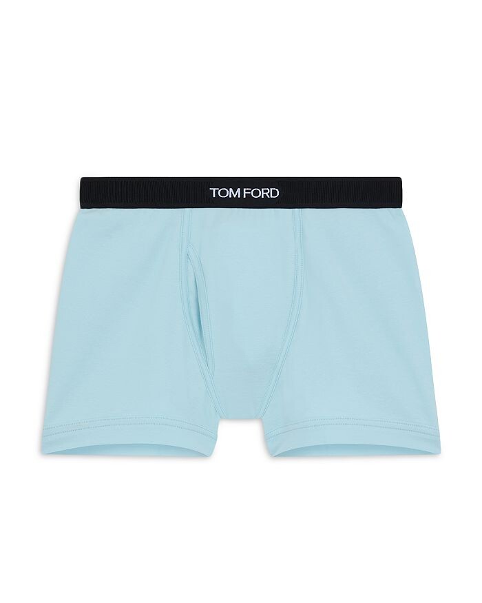

Боксеры из смесового хлопка Tom Ford, синий