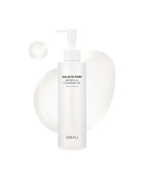 Гидрофильное масло Sam'U — Очищающее масло Water Full Cleansing Oil с галактомицесом и 10 растительными маслами — фото 4