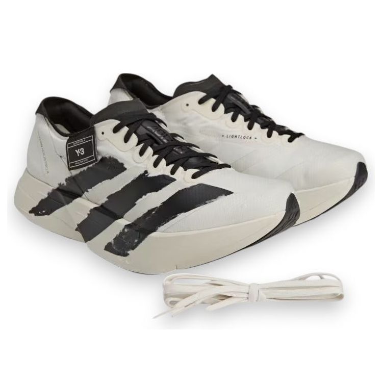 Adidas Y-3 Adizero Adios Pro 4, 'Beige Orbit Grey' — фото 2