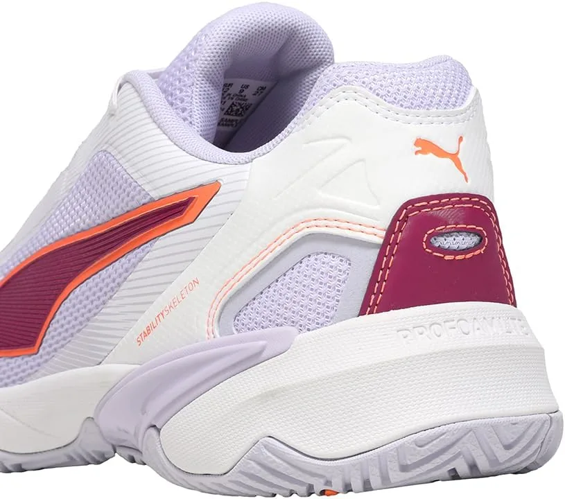 Кроссовки PUMA Unisex Solarstrike W+ 4 для дома, белый/сиреневый — фото 4