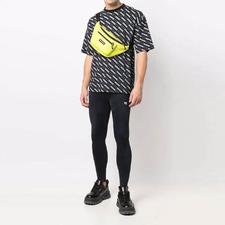 Брюки спортивные Balenciaga мужские, черный — фото 2