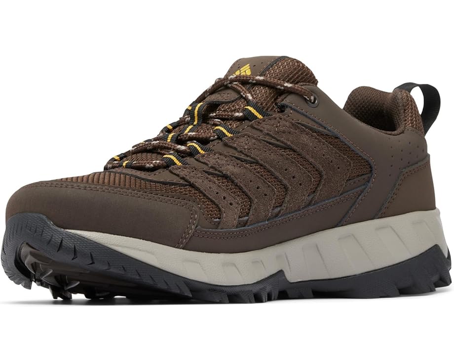 

Походная обувь Columbia Strata Trail Low, цвет Cordovan/Golden Yellow