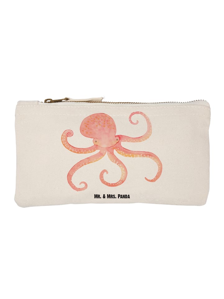 

Mr. & Mrs. Panda Белая сумка-шоппер с изображением кальмара, однотонная белая
