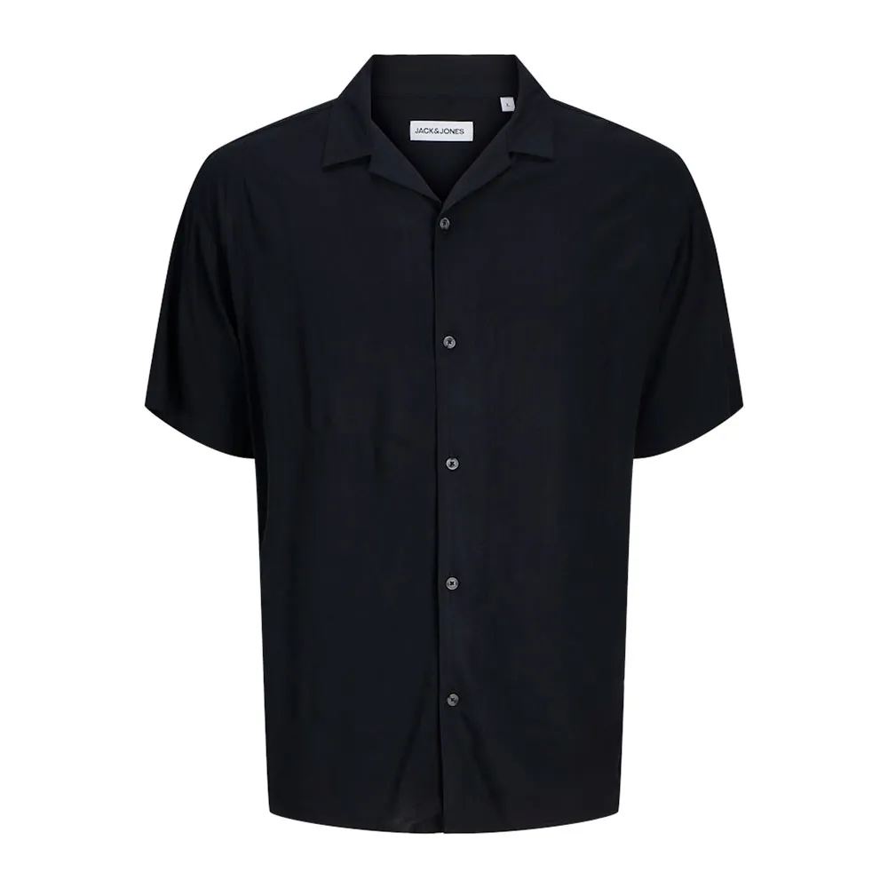 

Рубашка с коротким рукавом Jack & Jones Jeff Solid Resort SN Plus, черный