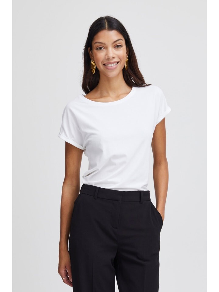 

Футболка byoung Kurzarm Rundhals Sommer Top, белый